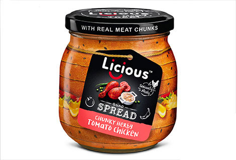 Chunky Herby Tomato Chicken Spread
